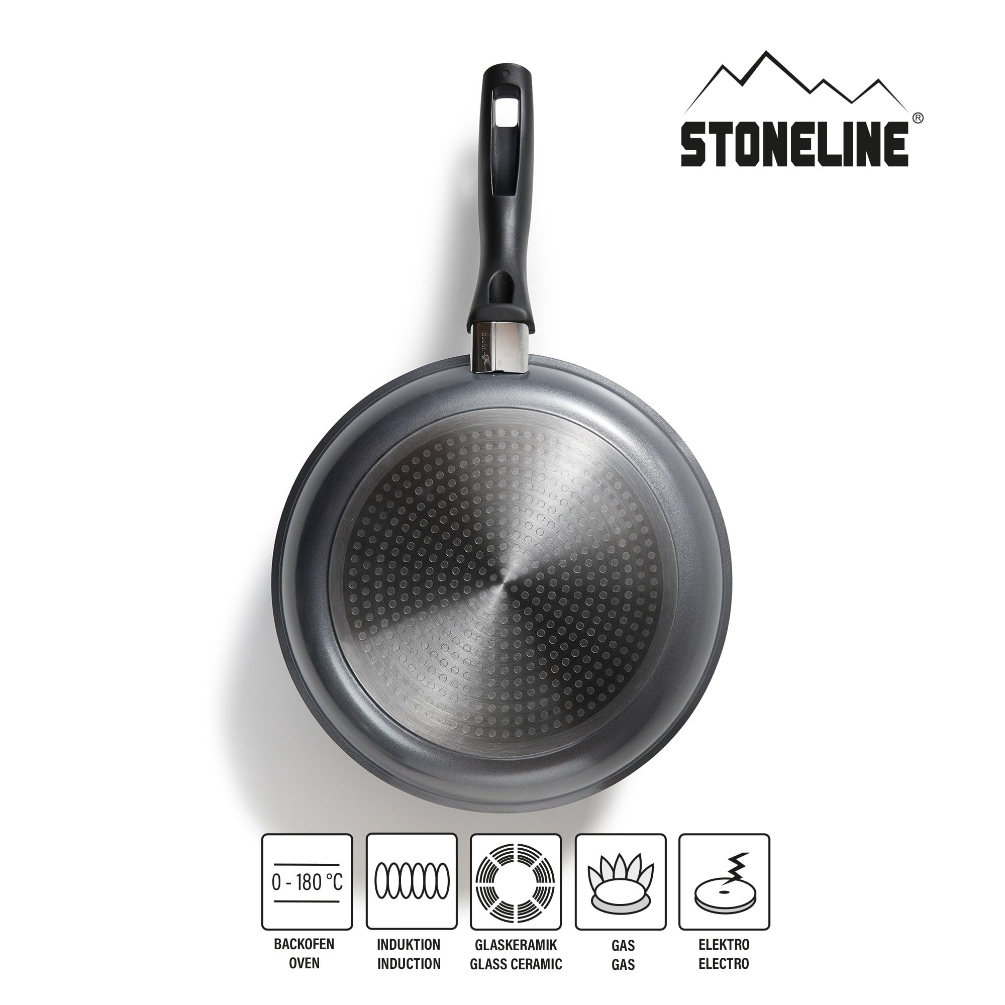 Amazon.de: STONELINE Bratpfanne 26cm, Pfanne Induktion geeignet 