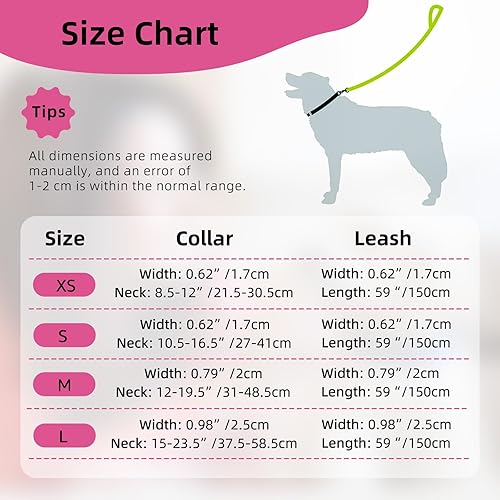 Miniatura 6 de Collares de perro personalizados para perros pequeños, medianos y grandes con nombre bordado personalizado y número de teléfono, collar ajustable