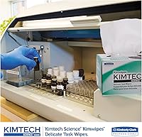 Vista 3 de Kimtech 34120 KIMWIPES Limpiaparabrisas delicados, 1 capa, 4 25 x 8 25, 280caja, 30 cajascartón
