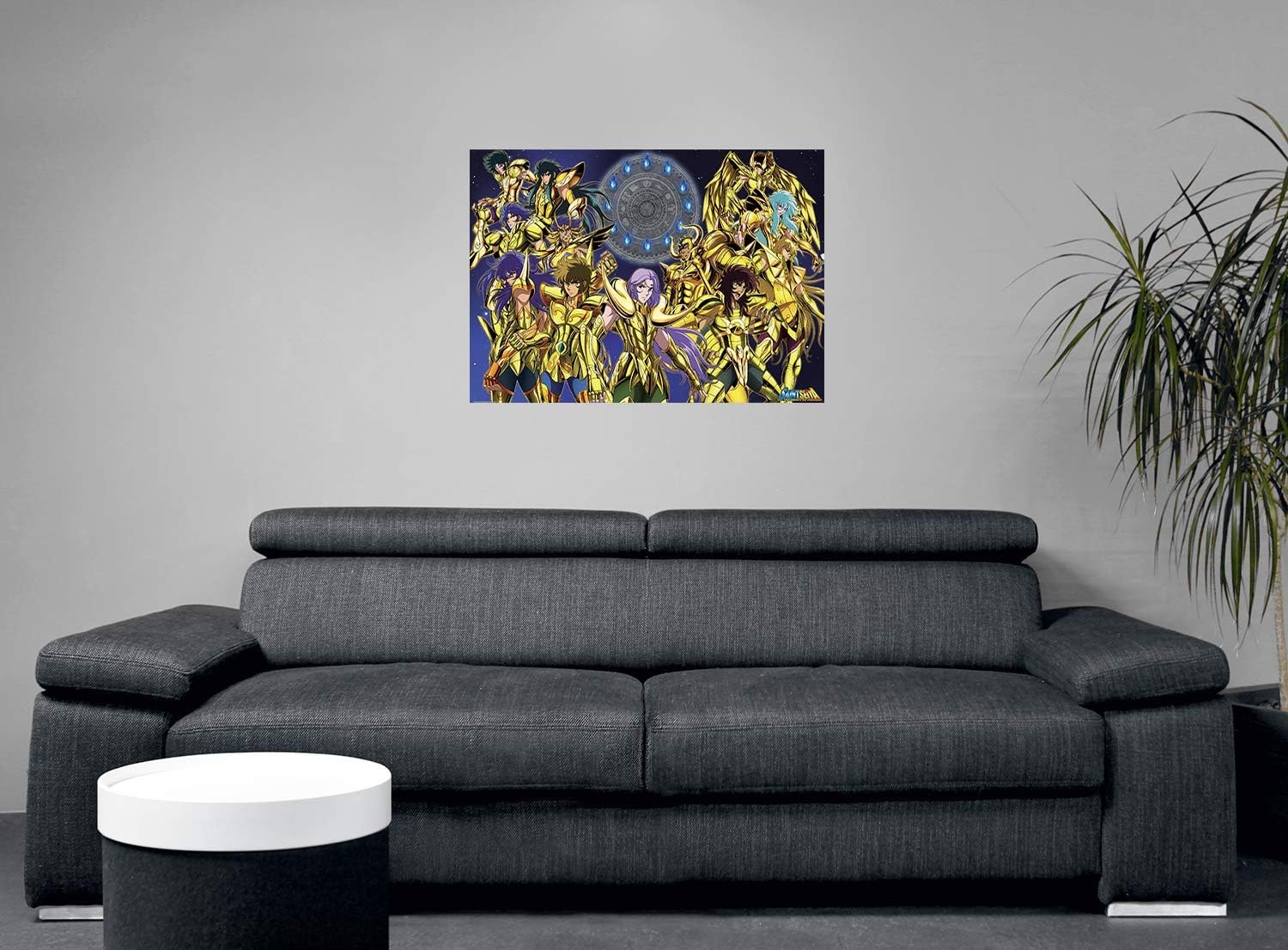 AbyStyle Poster - Saint Seiya Chevaliers d'Or 1" 98x68cm - 3760116324618