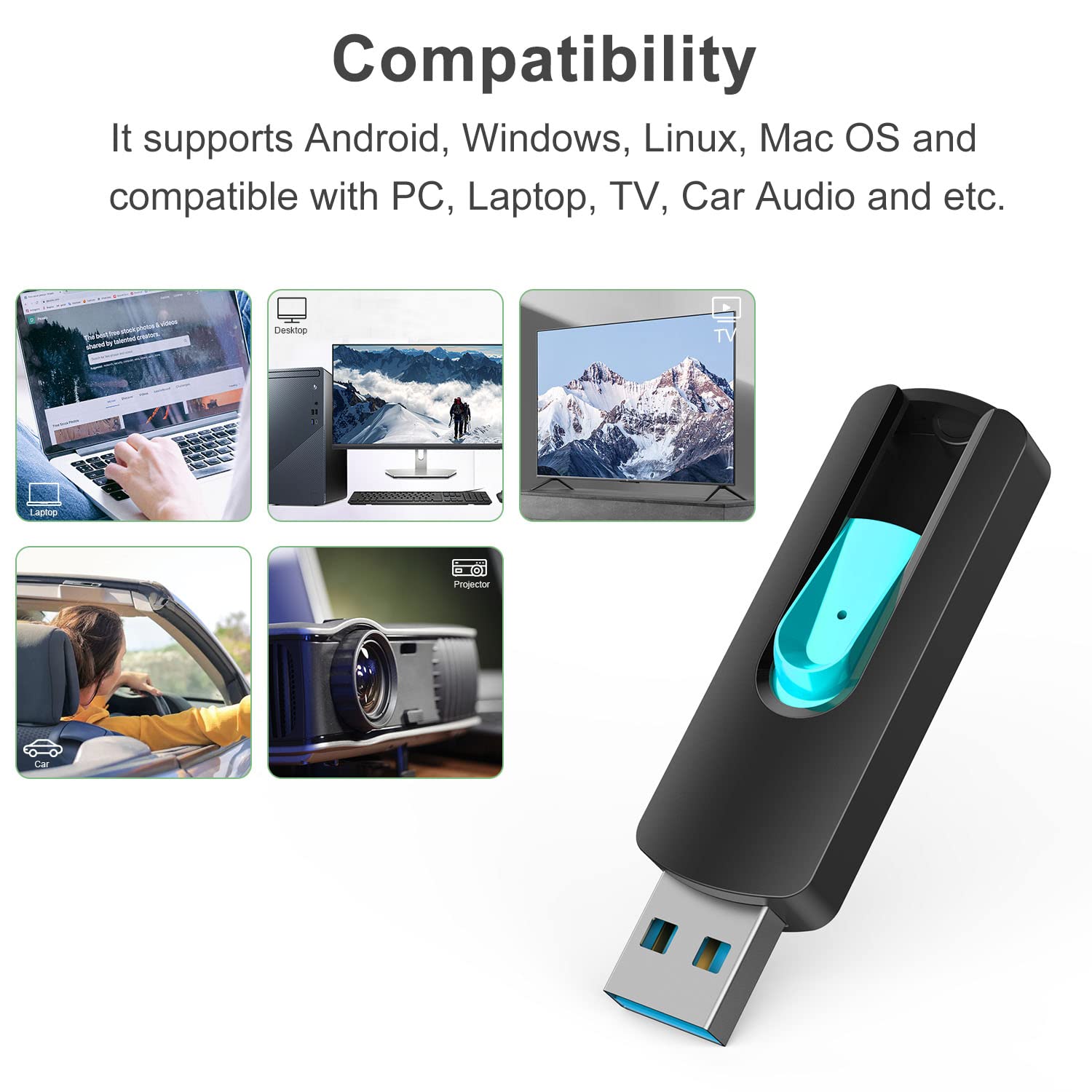 Aiibe Unidad flash de 32 GB, 3 unidades USB 3.0 de 32 GB, unidad USB de 32 GB, unidades de salto de 32 GB, unidades de memoria con cremallera (32 G, rojo, verde, cian)