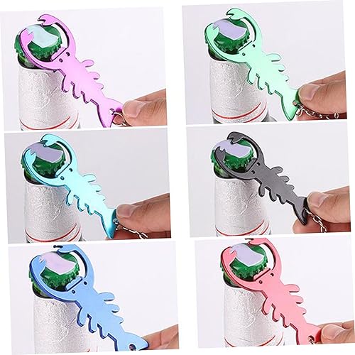 Miniatura 8 de DOITOOL Abridor de botellas con forma de cangrejo de río divertido de aleación de aluminio, regalo para familiares y amigos