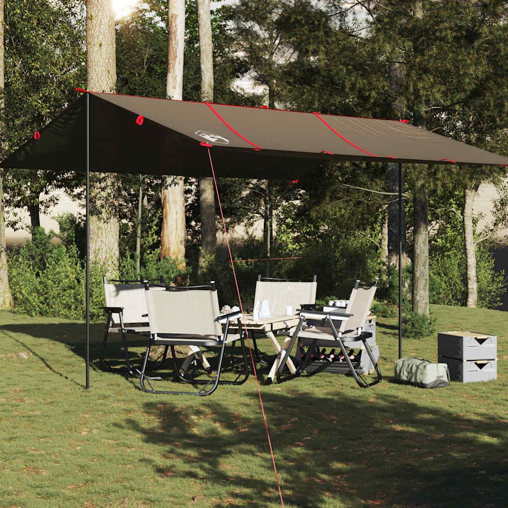 Blaues wasserdichtes 210D Oxford Tarp x mit PU Beschichtung, Ösen an jeder Ecke, Camping Plane für Zeltüberdachung und Bodenplane, wasserfeste Outdoor Abdeckung