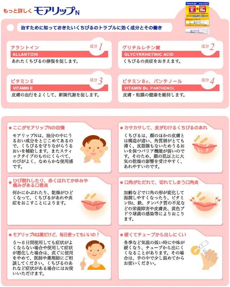 【第3類医薬品】モアリップN 8g