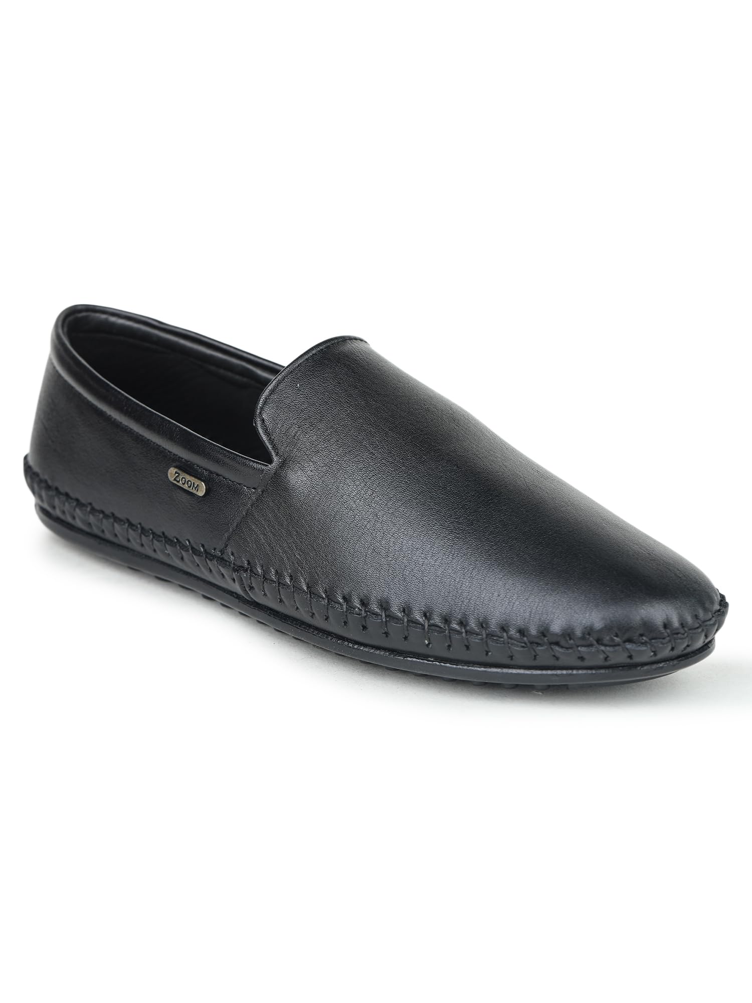Zoom Shoes Genuine Leather Handcrafted Loafers for Men (Black, 9) (B0D7SGQ84T) Amazon Price History, Amazon Price Tracker