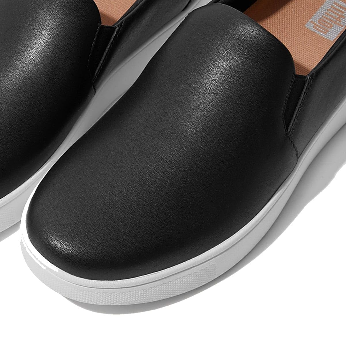 Amazon.co.jp: FitFlop FC7001-050 ラリーレザースリップオンスケート 