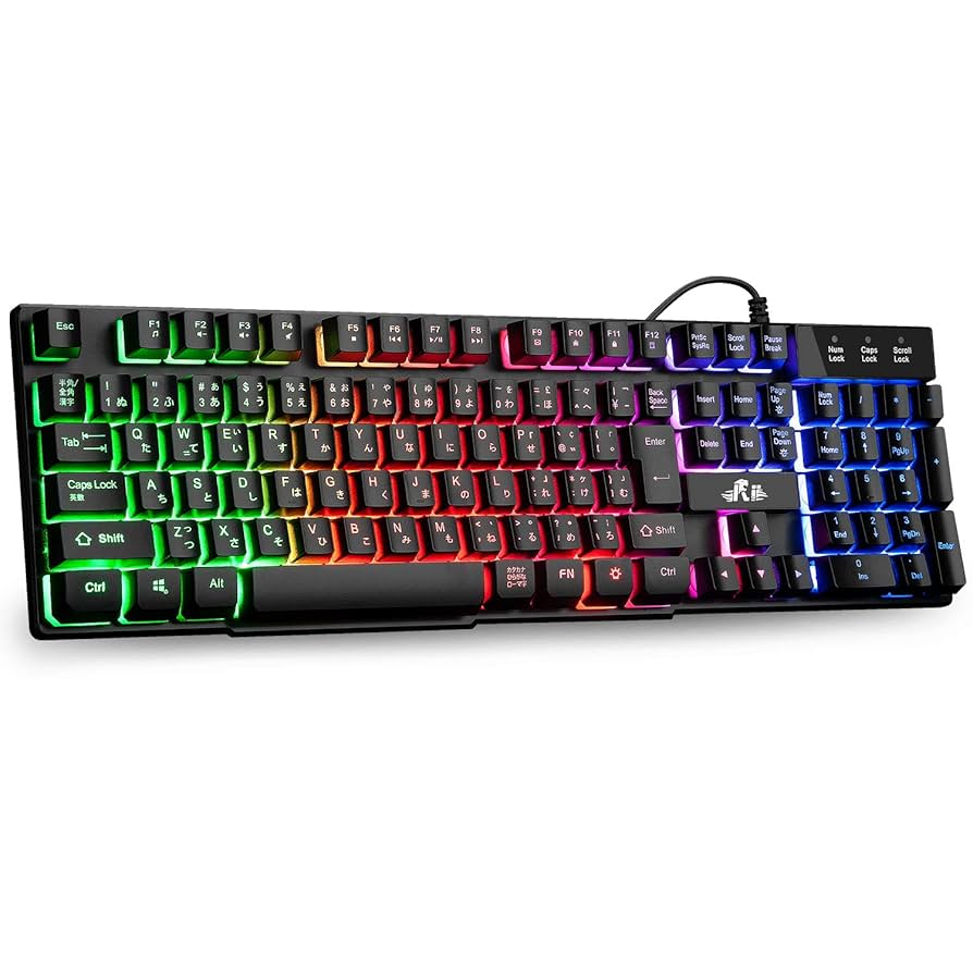 Amazon | Riitekゲーミングキーボード有線 PS4キーボード 106
