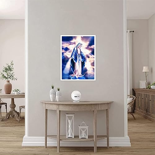 Miniatura 4 de NONBER Póster vintage de la Virgen María, arte religioso, arte católico, arte religioso, lienzo, pintura, pósteres e impresiones artísticas de