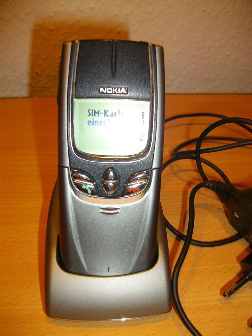 Nokia 8850 Factory Unlocked - EU - Cell Phone - Classic Phone - Metallic