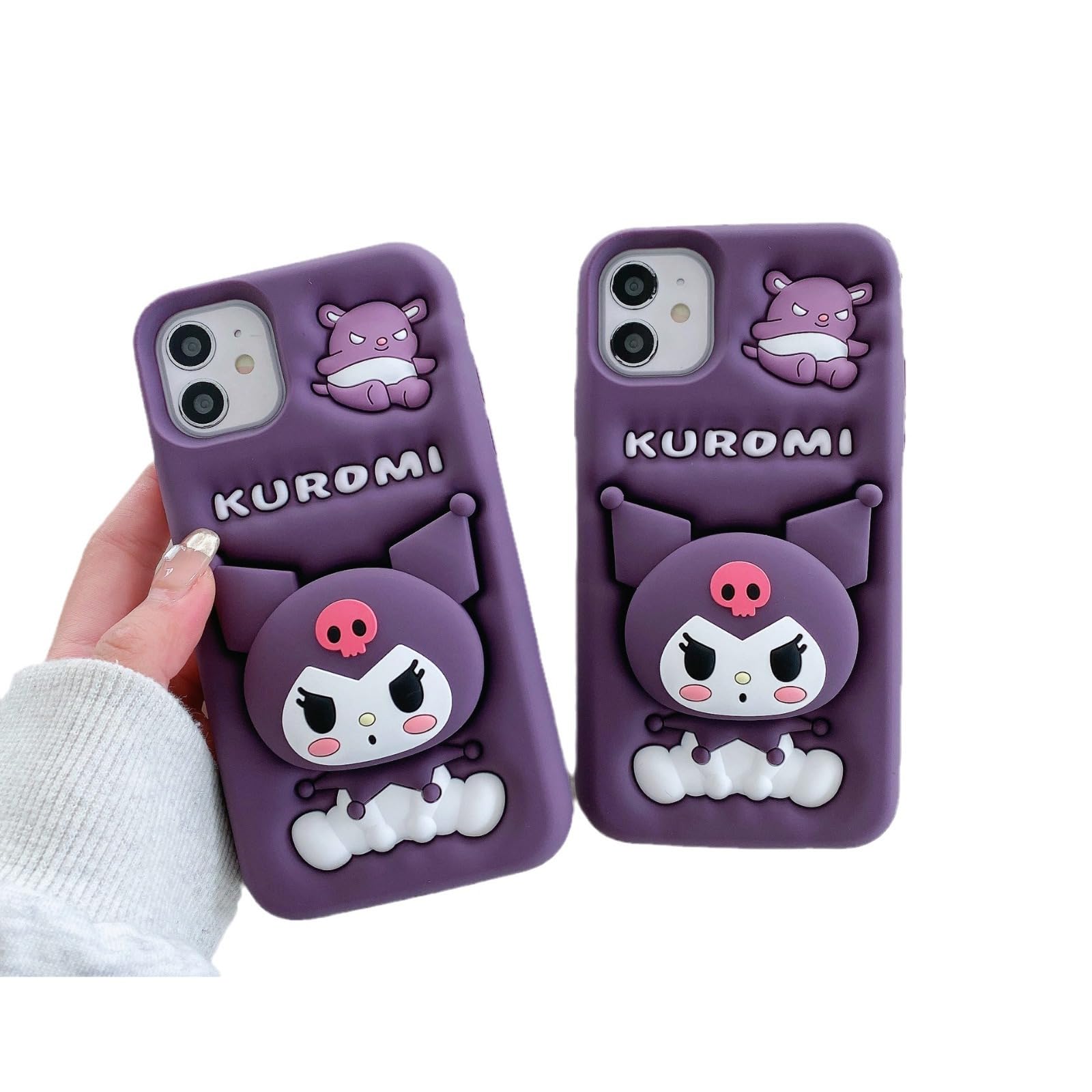 Amazon.co.jp: NICEHOLI iPhone 16用 ケース サンリオ クロミ 立体