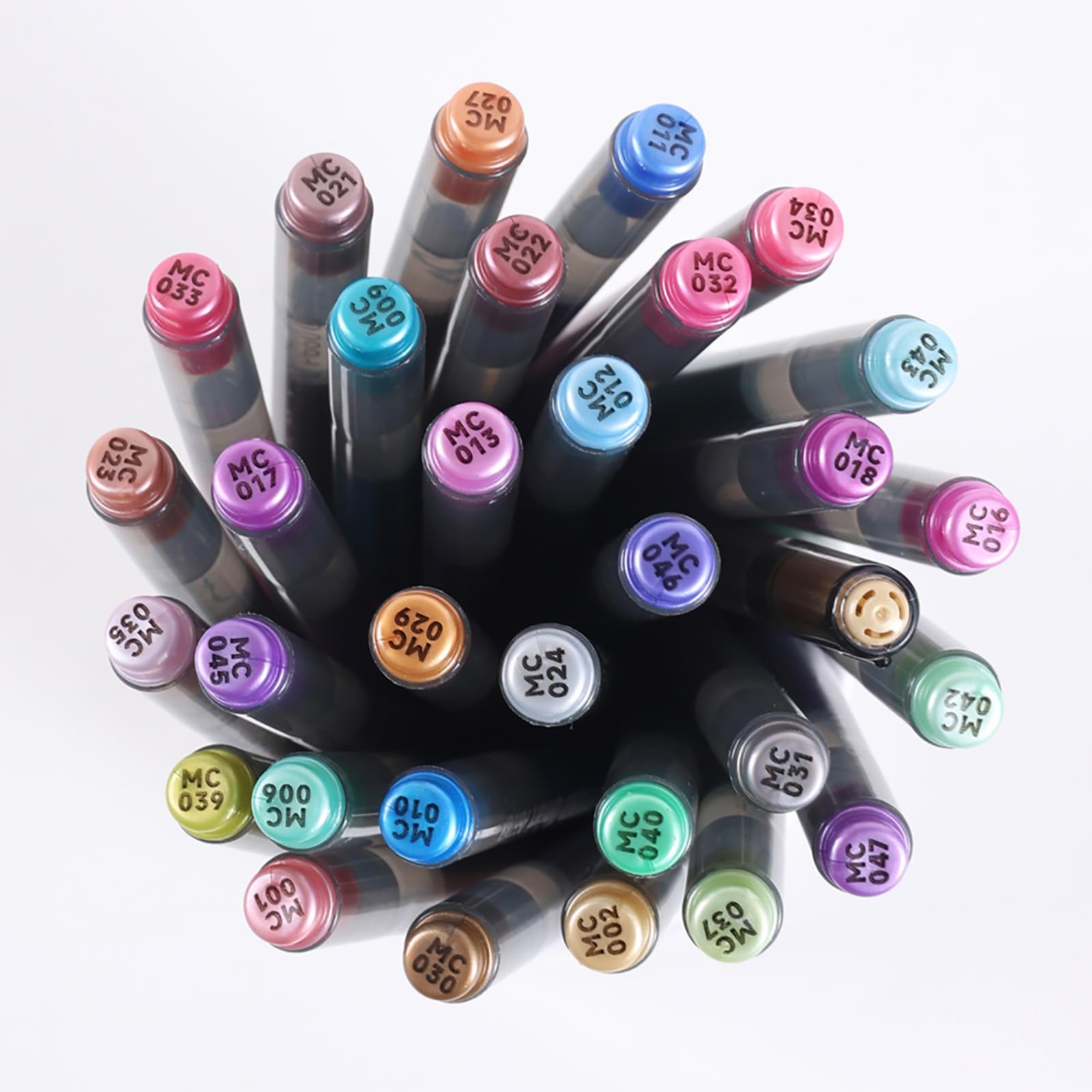 Professioneller Acryl Gelstift, 48 Farben, metallisches Gel für Künstler, Studenten, Kinder, Kartenherstellung, Zeichnen, Notizen, Handschriftpinsel