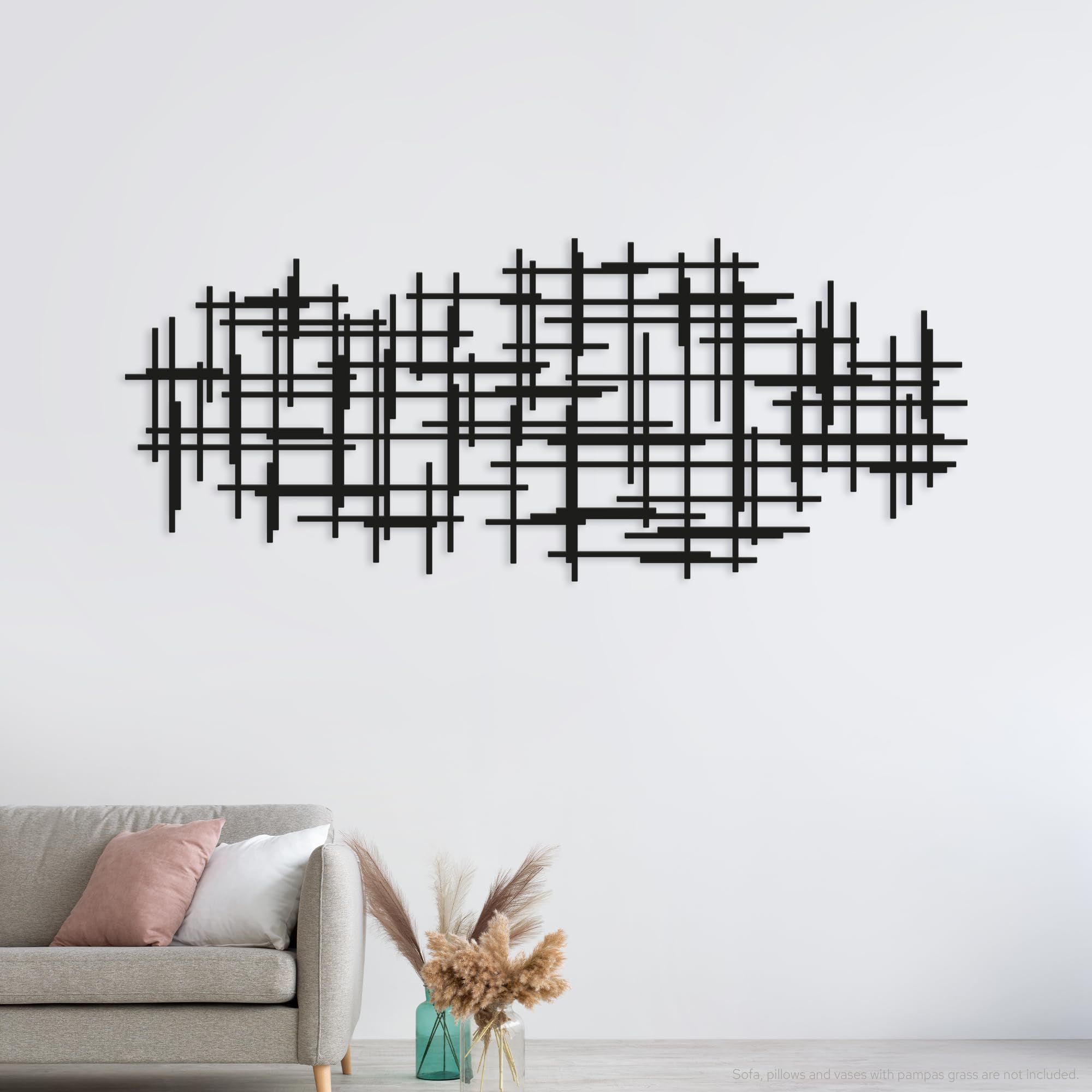 Steel On Arte de pared abstracto (S)