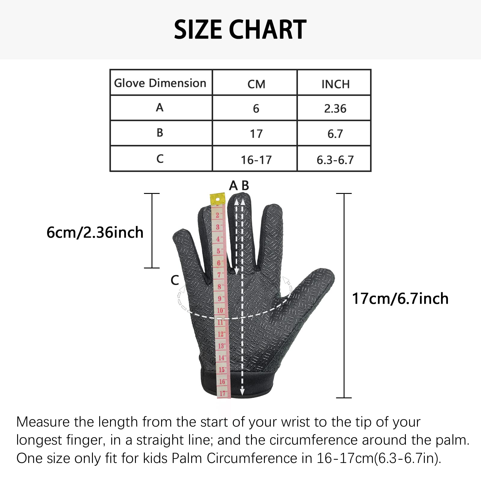 Almst Fox-Gants De Cyclisme à Doigts Complets Pour Enfants, Gants De Cyclisme Doigts Complets Pour Enfants Gants De Sport De Skate Gants De.jpg Q90.jpg