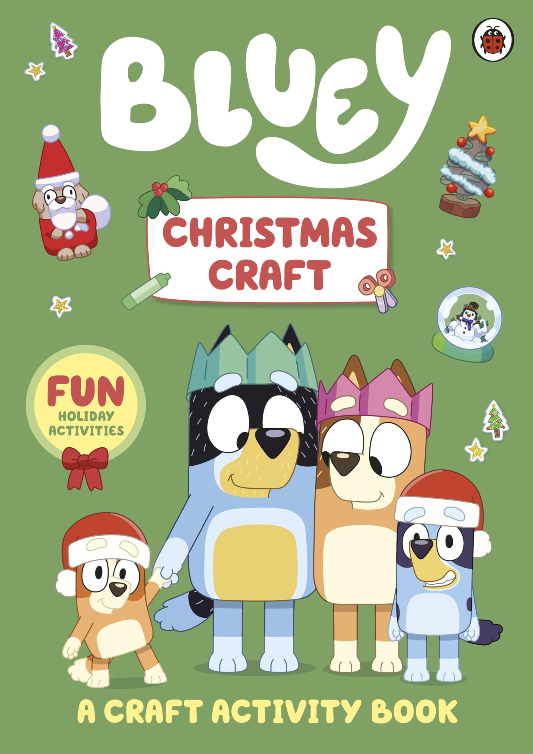 Bluey: Christmas Craft: A festive activity book for kids