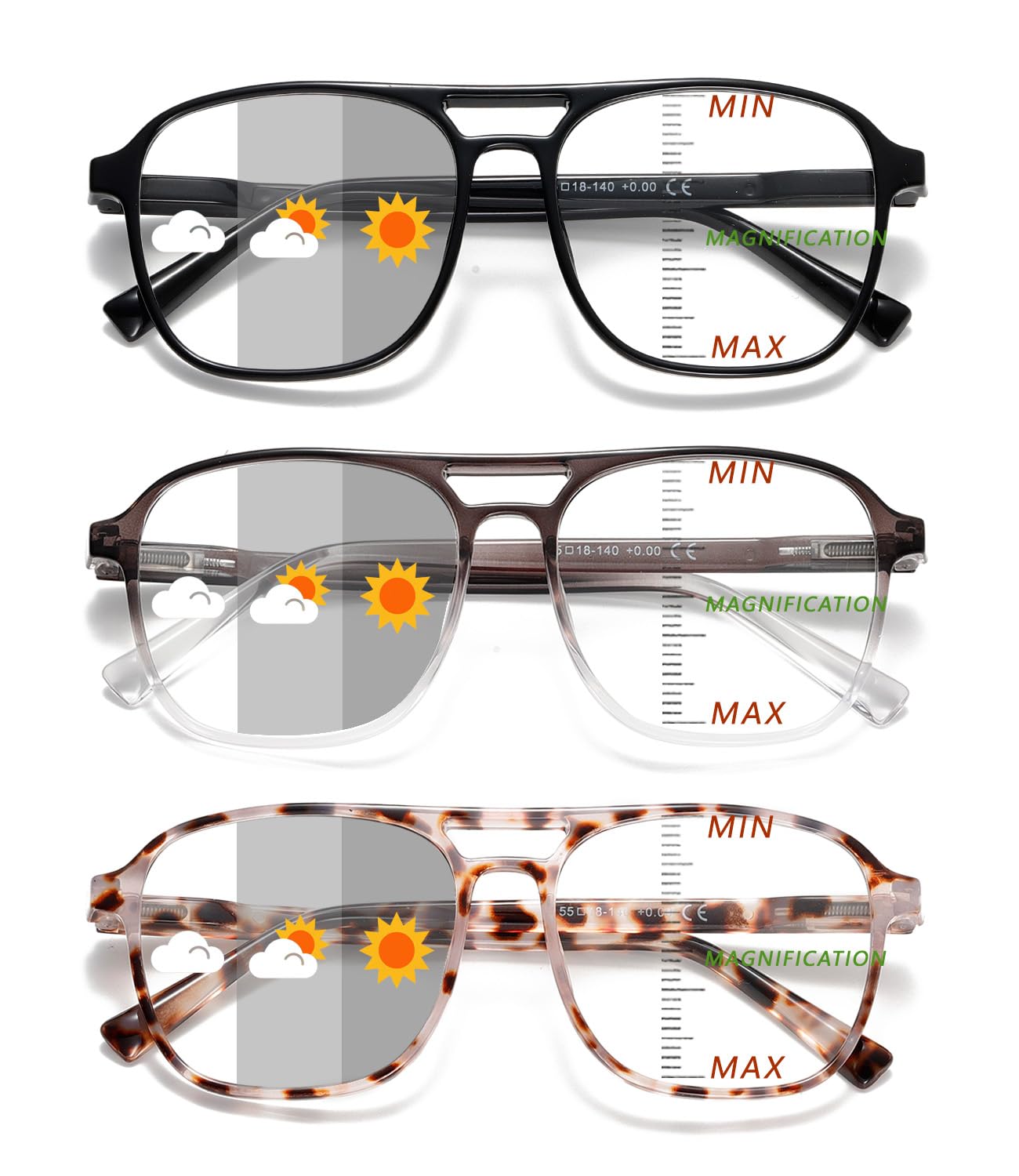 Photo 1 of Dccdllo Aviator Reading Glasses