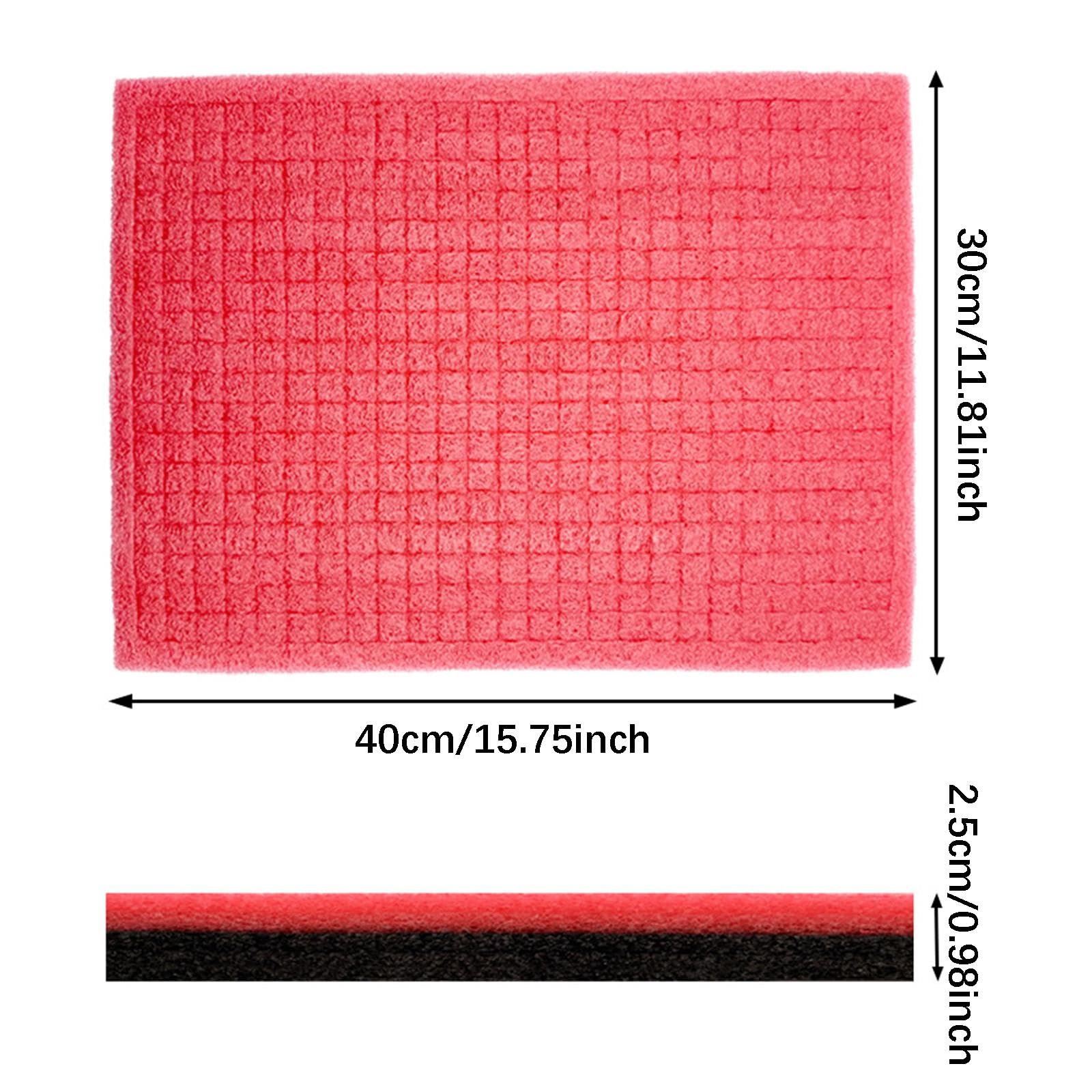 wkładka z pianki do skrzynki narzędziowej Magazyn narzędzi z wstępnie wyciętymi segmentami 40 x 30 cm(40cmx30cmx3.9cm)