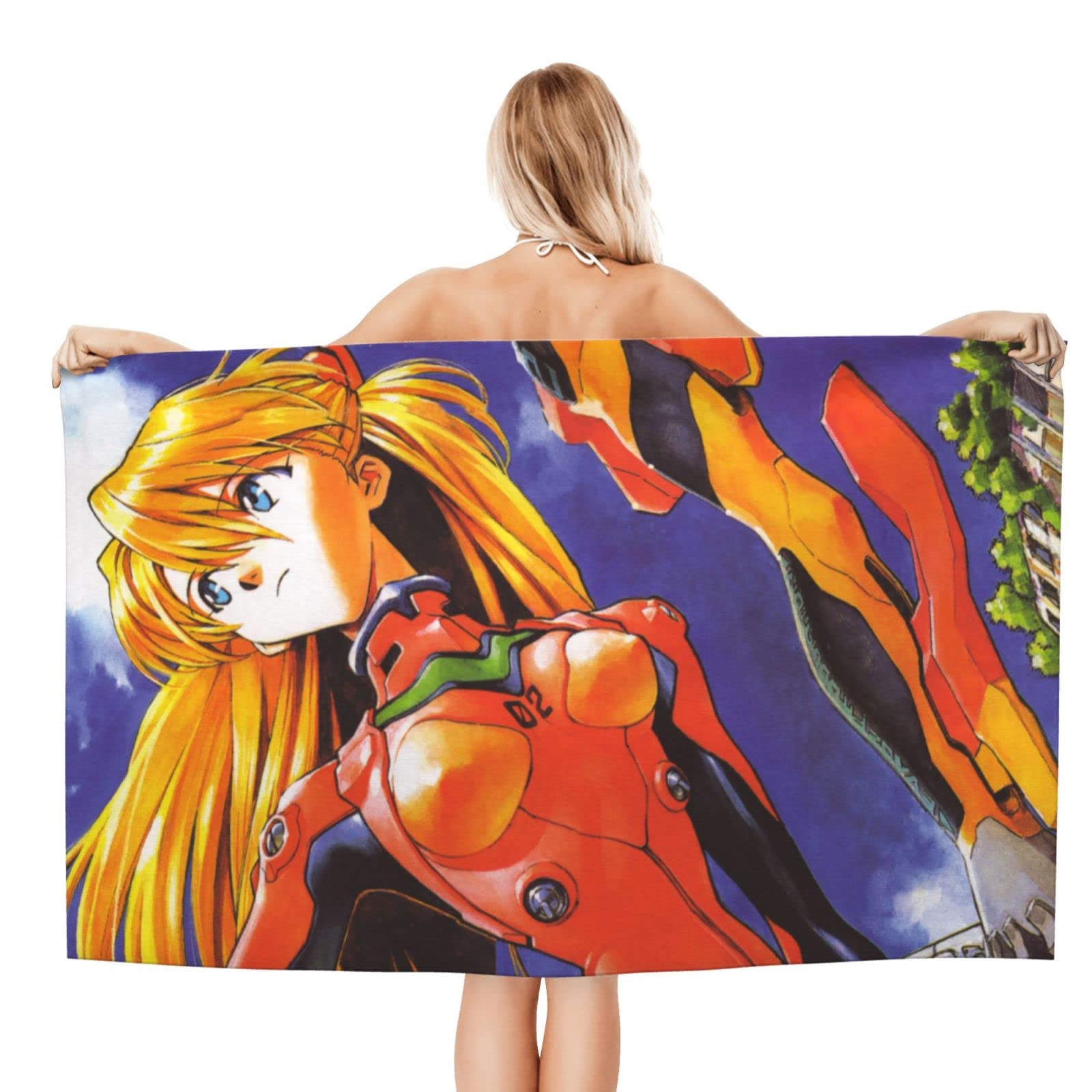 タ*キ様 式波・アスカ・ラングレー 惣流 エヴァ タオル バスタオル