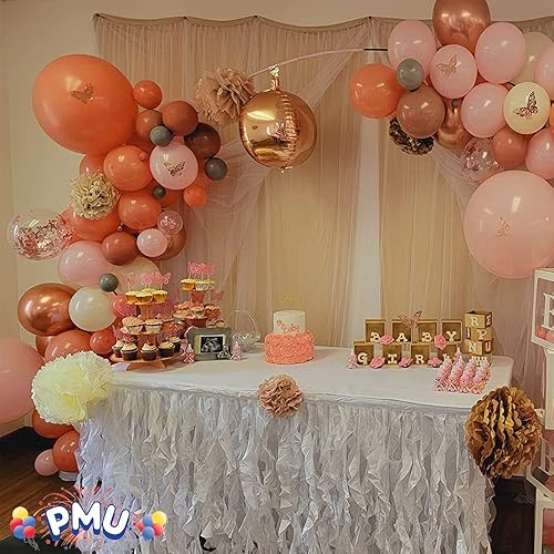 Miniatura 3 de PMU Arco de globos, marco para graduaciones, bodas, aniversarios y decoraciones de fiestas de cumpleaños, perfecto para escuelas y universidades de
