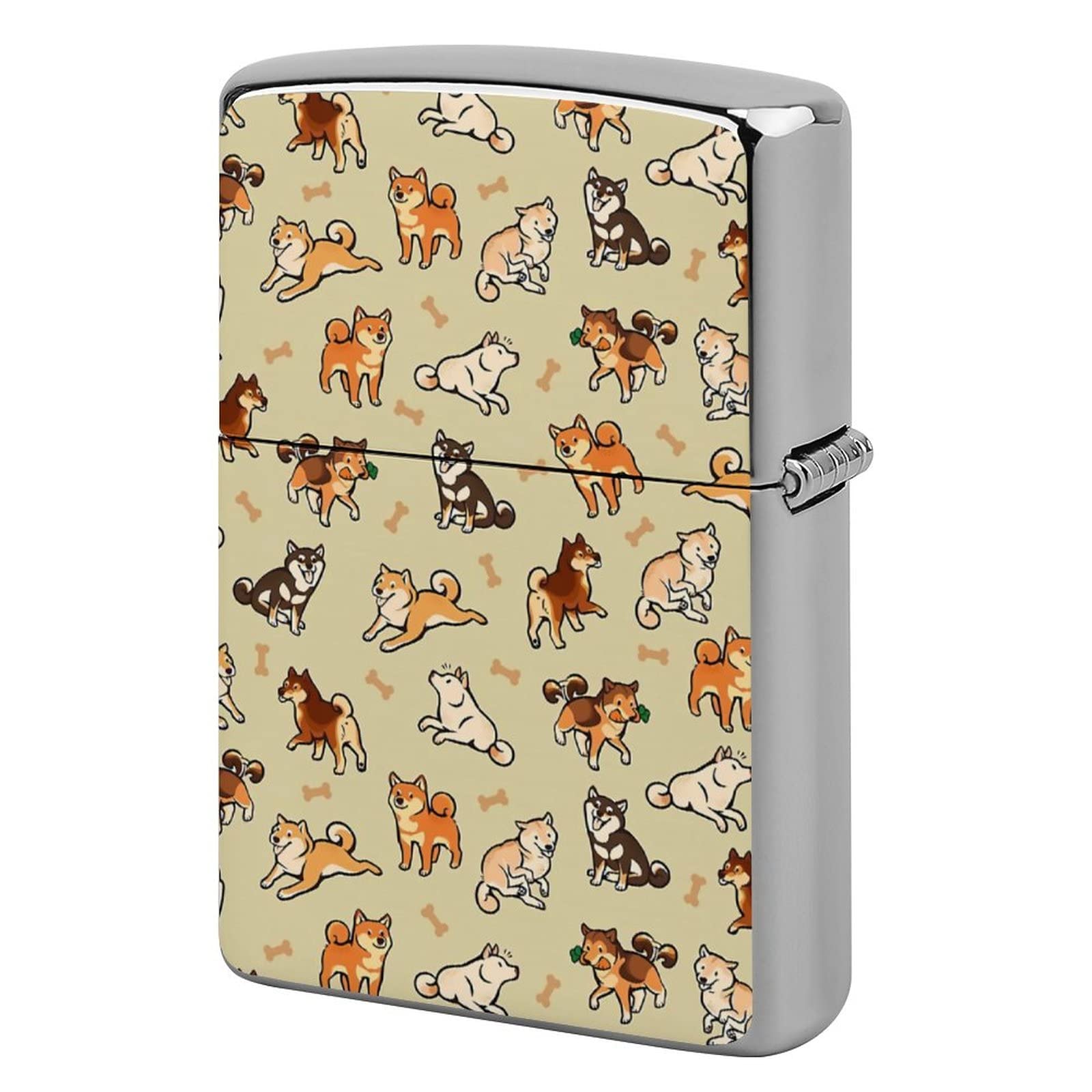 Amazon.co.jp: 面白い柴犬 ZIPPO（ジッポー）交換用外側ケース 