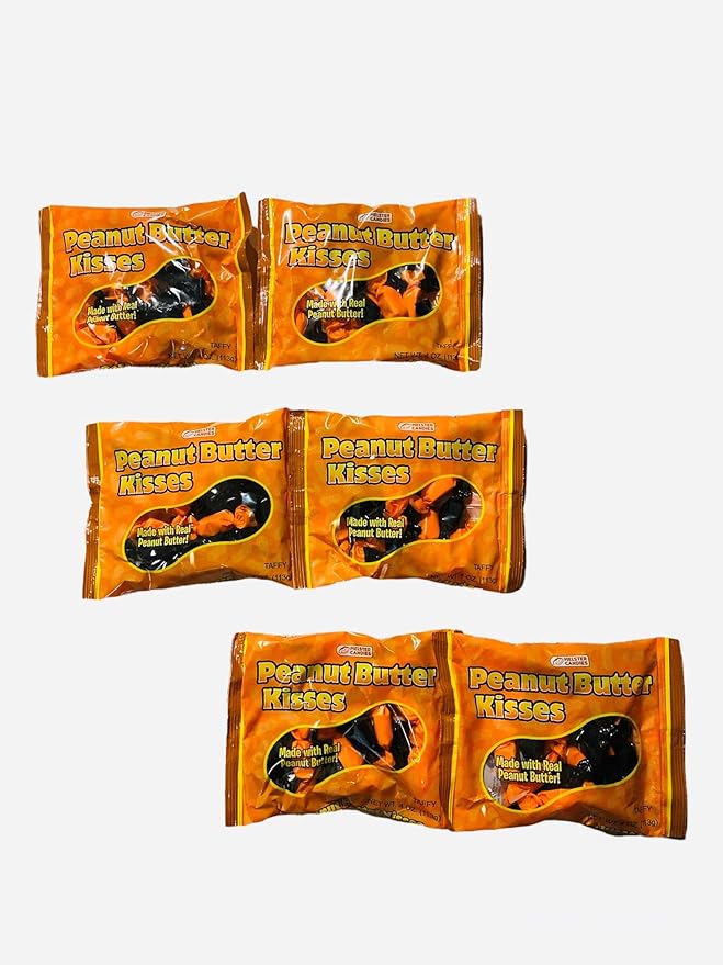 Melster Peanut Butter Kisses, 4 Ounce Bag, Gluten Free
