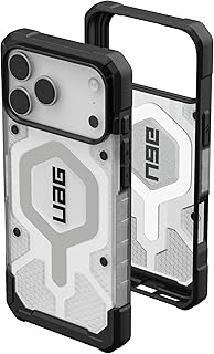 Urban Armor Gear UAG Pathfinder Clear Mag-Safe Compatible, Rugged Shockproof Anti-Slip Military Grade Protective Case/Cove... Price In India