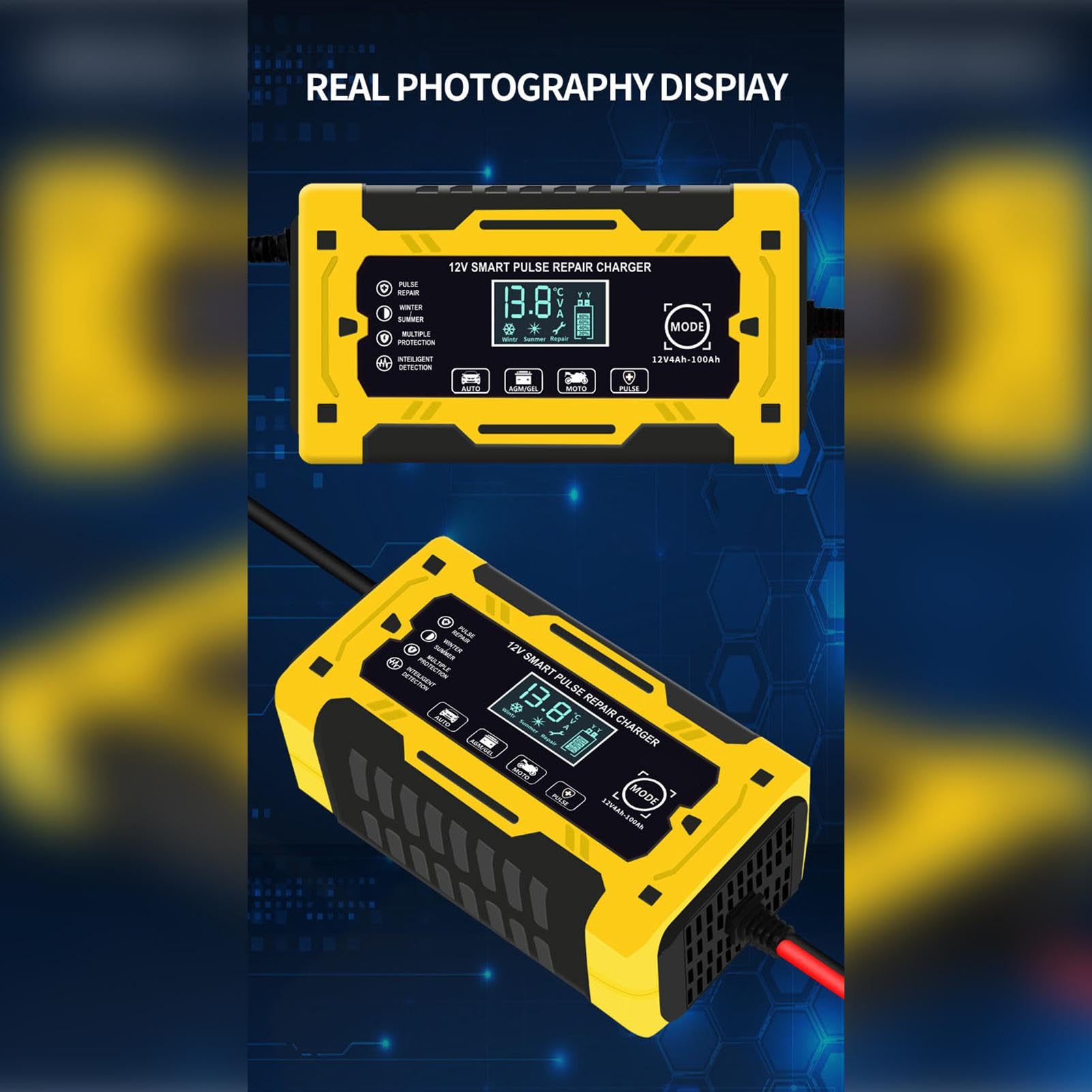 Ładowarka samochodowa 12V 6A,Ładowarka samochodowa 12V 6A Przenośny