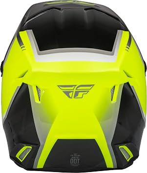 Fly Racing F73-8651X Kinetic Vision Helmet Hi-Vis/Black XL