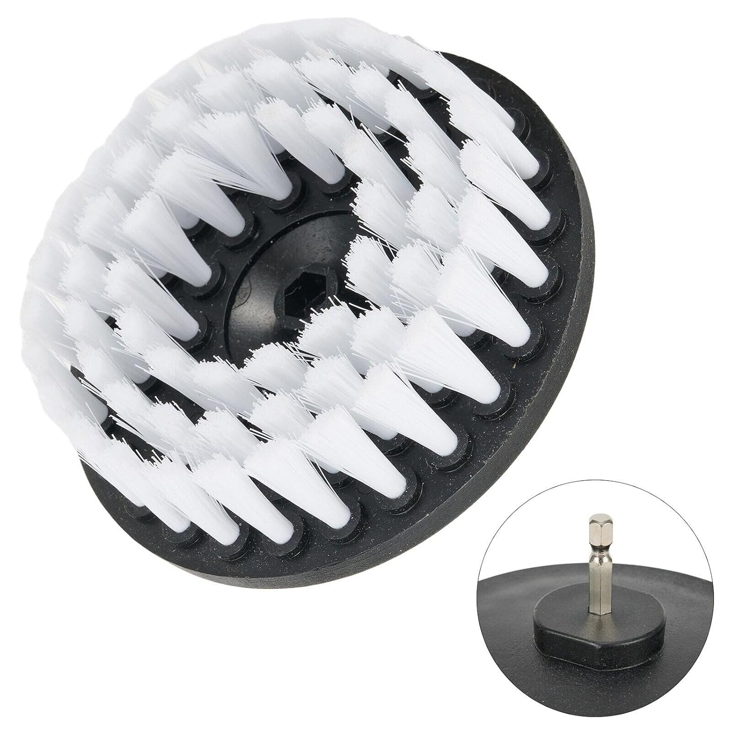 Lehuy2536gh Spare Part 5 Inch Electric Drill Soft Brush for Carpet Leather & Upholstery Cleaning Tools