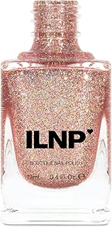 ILNP Juliette Holographic Nail Polish, Rose Gold