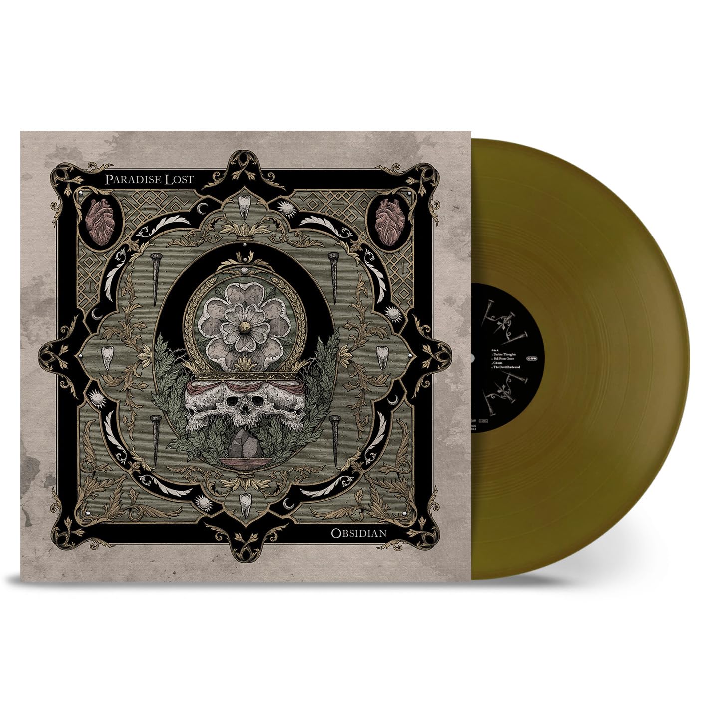 PARADISE LOST - Obsidian - Vinyl (gatefold gold vinyl LP + booklet)