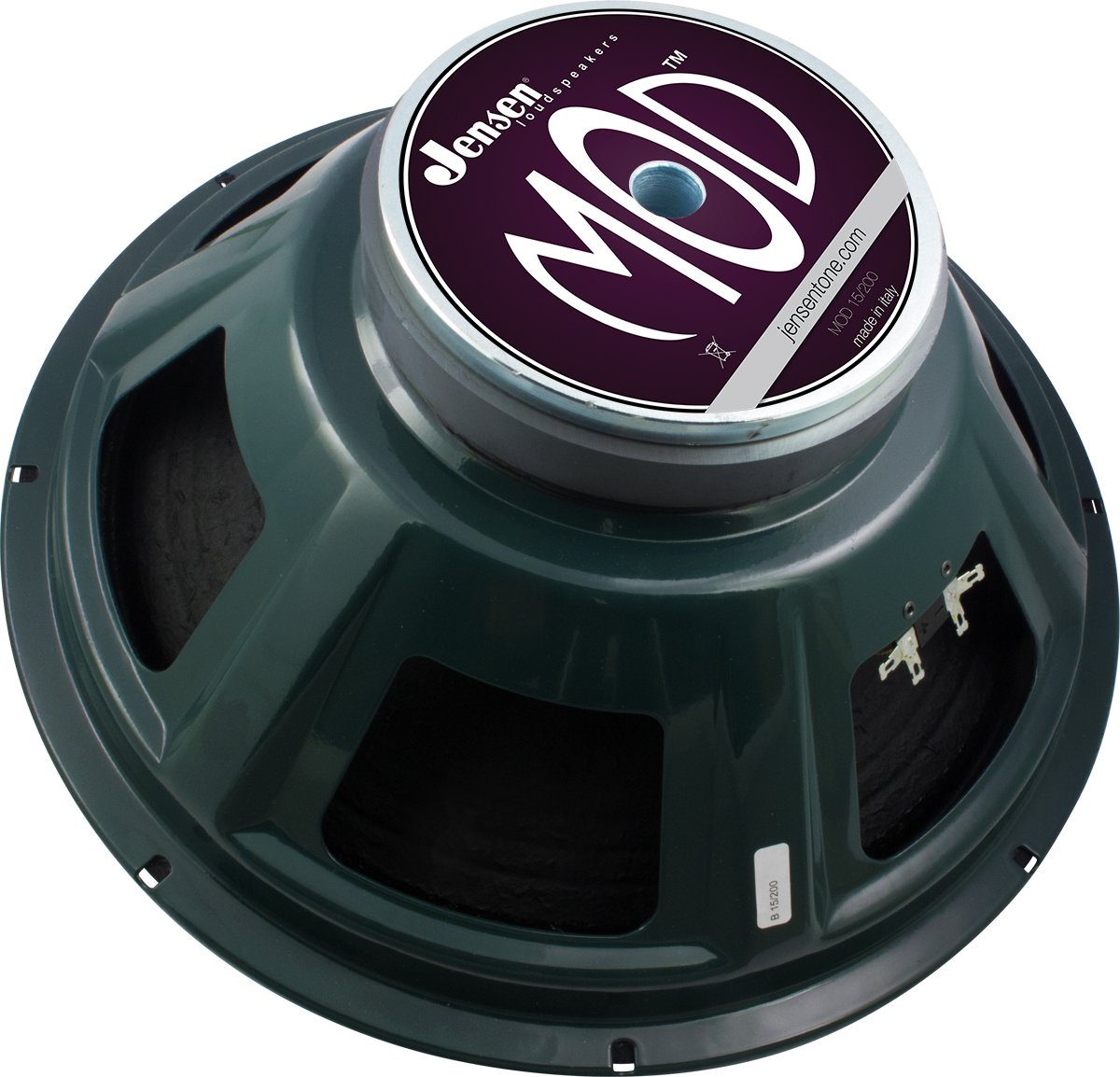 Jensen MOD15-200 15" 200 Watt Guitar/Bass Speaker, 8 ohm