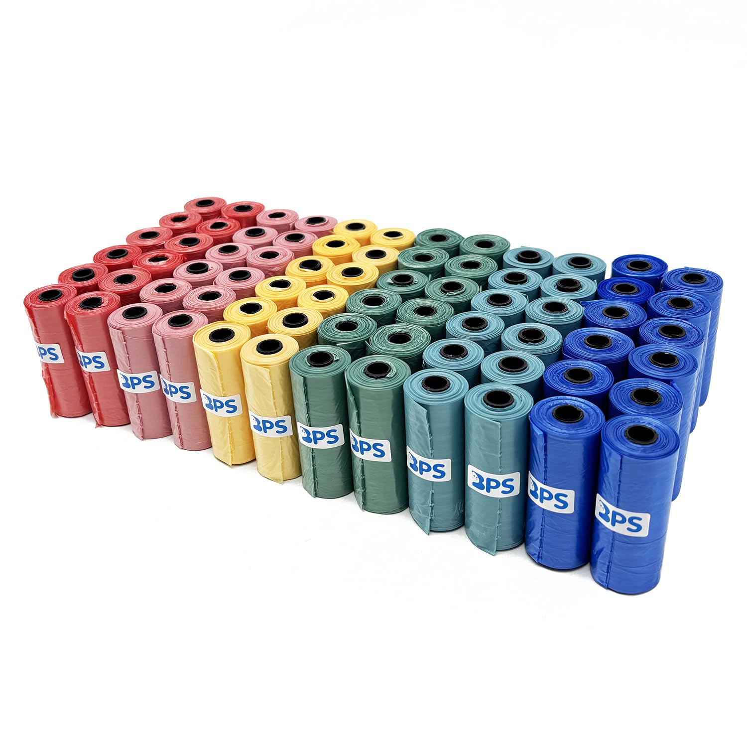 BPS (R) Kotbeutel mit 72 Rollen, insgesamt 1080 Beutel, für Hunde, Haustiere, Haustiere (72 Rollen) BPS-2329-1