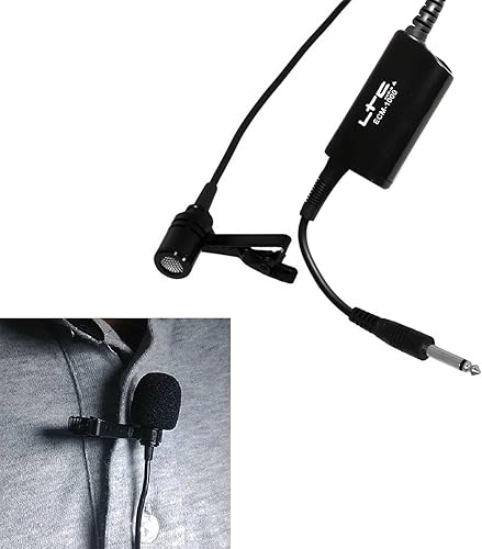 Mikrofon Krawatte Advanced Electret Filtermedium Kondensator VorverstA rker Klinke 6 35A LTC Audio ecm-1000