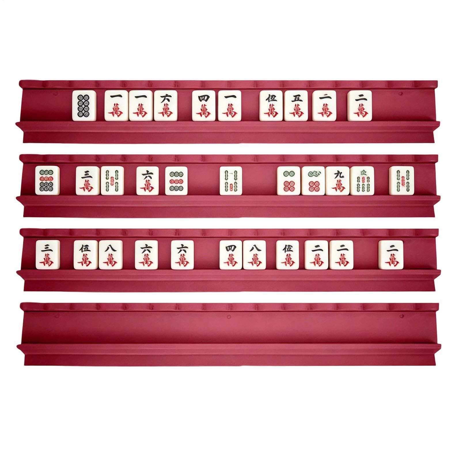 Popychacze Mahjong Antypoślizgowy Wytrzymały | Akcesoria Do Stojaków Mahjong Do Domu Szkoły Wakacji Podróży Kempingu Pikniku Spotkań Towarzyskich Przyjęć Dla Żony Męża