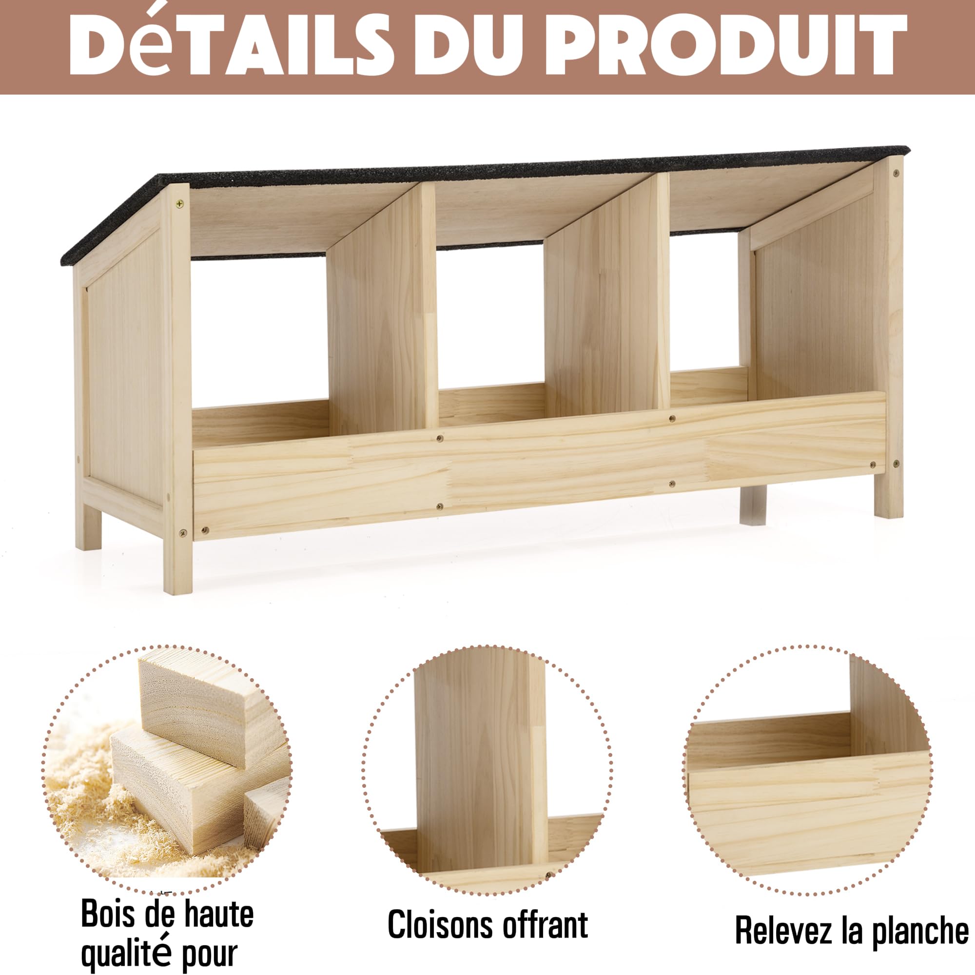 Legnest voor kippen! Groot assortiment en snel thuis bezorgd