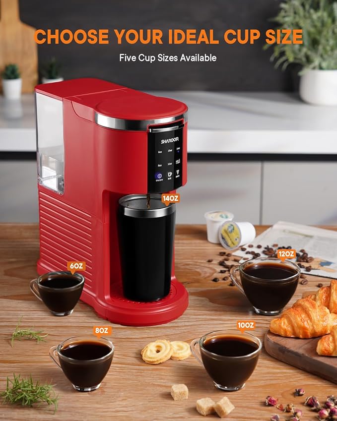 Cafetera Automática para Cápsulas y Molido, 1.18 L, Función Autolimpieza miniatura 4