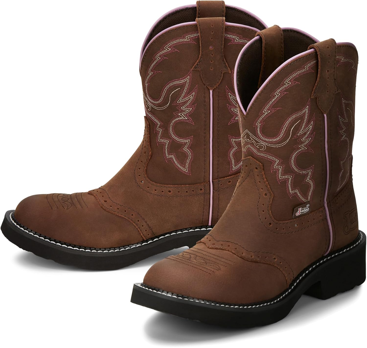 Justin Women's Gemma 8" Stylish Western Cowboy Boots