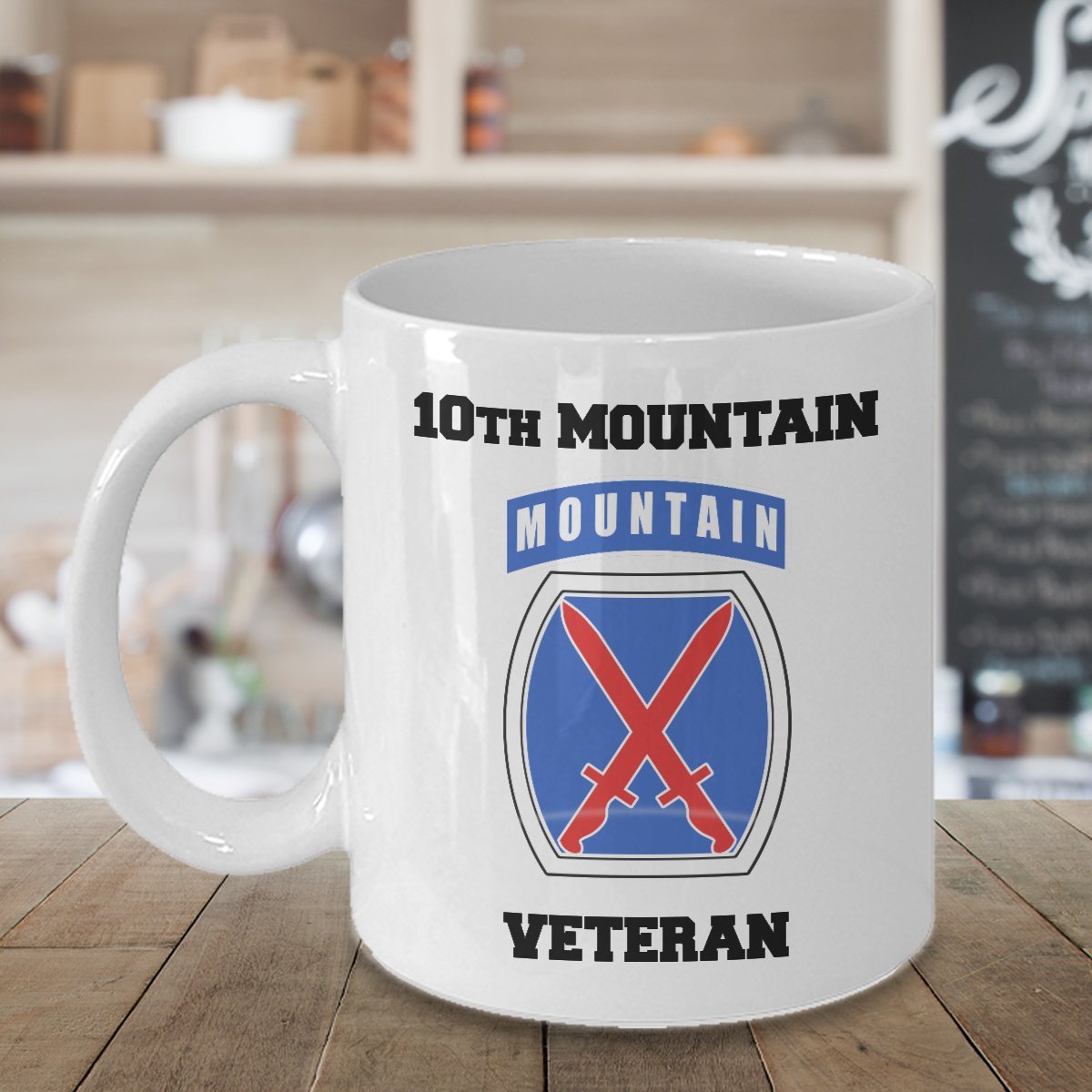 10th Mountain Division Coffee Mug - 10th MTN Veteran : Amazon.ca: Sports &  Outdoors