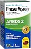 New Preser-Vision AREDS 2 Eye Vitamin & Mineral Supplement with Lutein and Zeaxanthin, Soft Gels, 210 Softgels Pack of 1