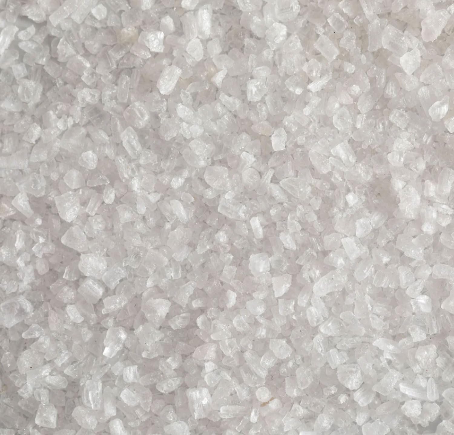 Viva Doria Pure Sea Salt, Coarse Grain, 40 lbs (18.14 kg) | Ideal For Salt Grinders