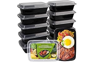 WGCC Meal Prep Containers: The Epitome of Leakproof, Convenient Meal Storage for Healthy Lifestyles