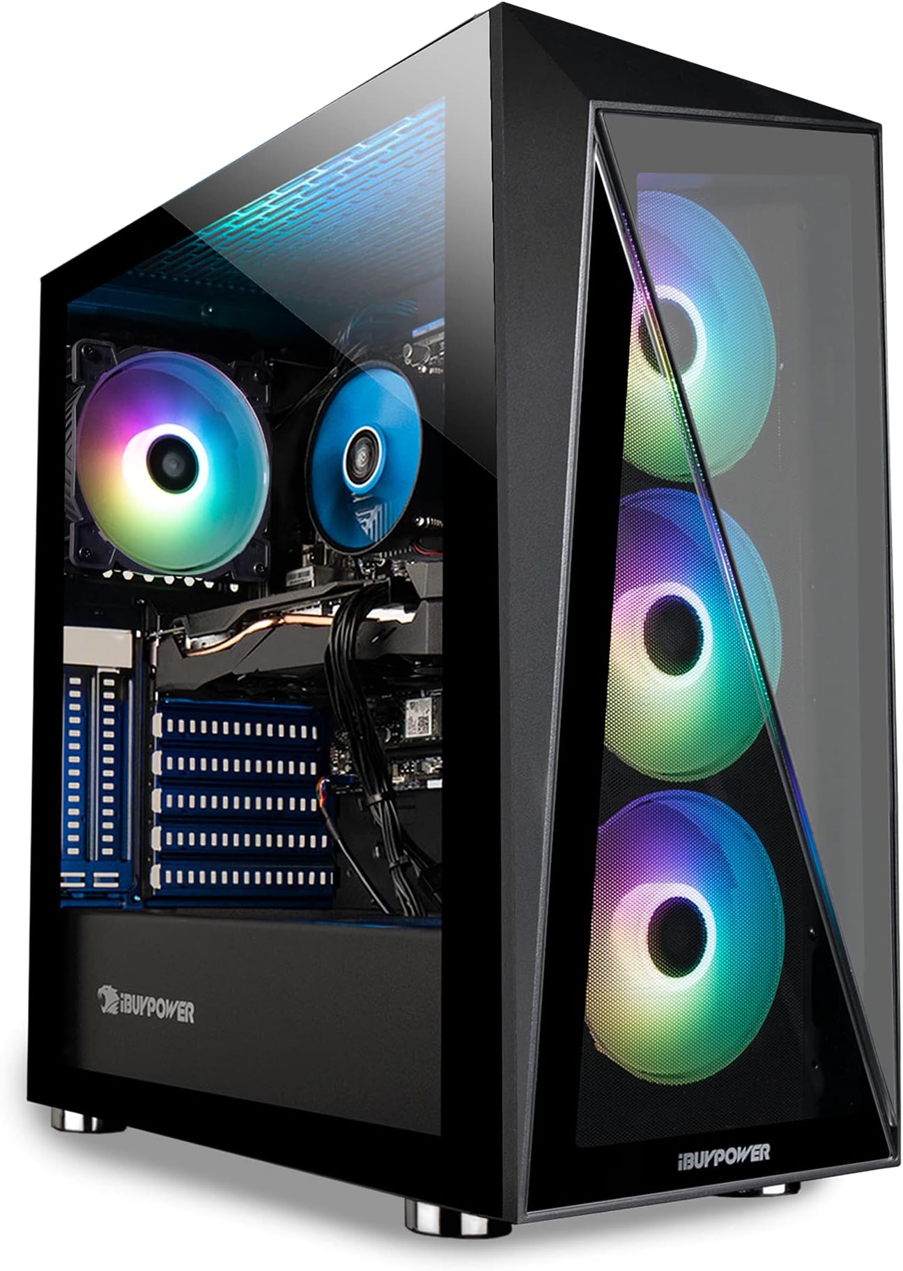 iBUYPOWER Pro Gaming PC Computer Desktop Slate4MR 204i (Intel i3-10105F 3.7 GHz,NVIDIA GeForce GT 1050TI 4GB, 8GB DDR4, 240 GB SSD, WiFi Ready, Windows 10 Home)