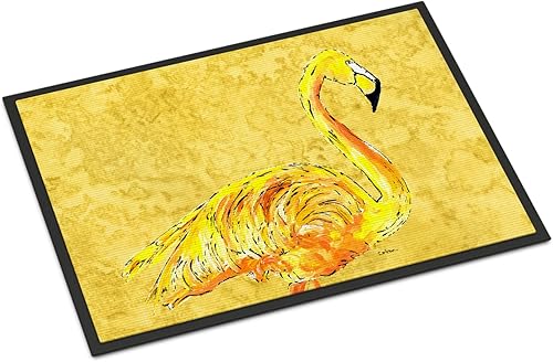 Caroline's Treasures 8872JMAT - Tapete para puerta delantera, 24 x 36 pulgadas, para interiores y exteriores, para entrada, antideslizante, lavable,