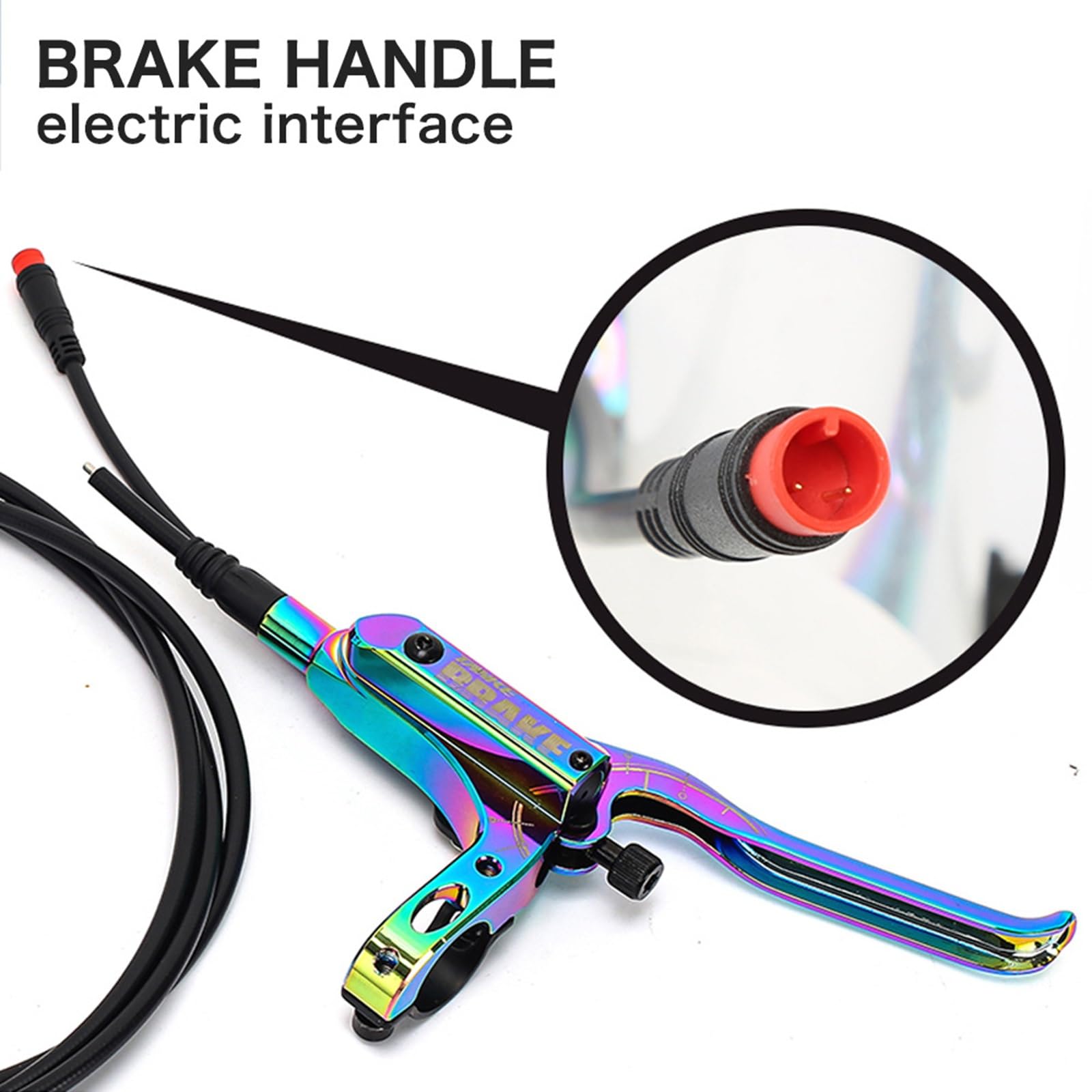 Amazon.co.jp: 電動自転車用油圧ブレーキセット 4ピストン デュアル
