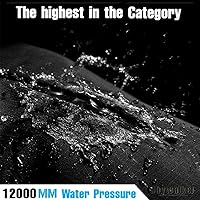 Vista 3 de Joy Walker Funda impermeable para mochila a prueba de lluvia, 12000mm ultra impermeable, capas multicapa ultra resistentes mejoradas, correa