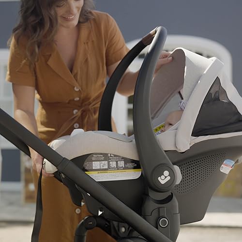 Miniatura 9 de Maxi-Cosi Tayla Max Sistema de Viaje, Cochecito de Bebé y Asiento de Coche Combo, Cochecito con Asiento de Coche Combo, Onyx Wonder