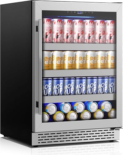Miniatura 10 de Refrigerador de vino de 24 pulgadas, refrigerador de zona dual en color negro, refrigerador de vino y bebidas con puerta de vidrio para 20 botellas