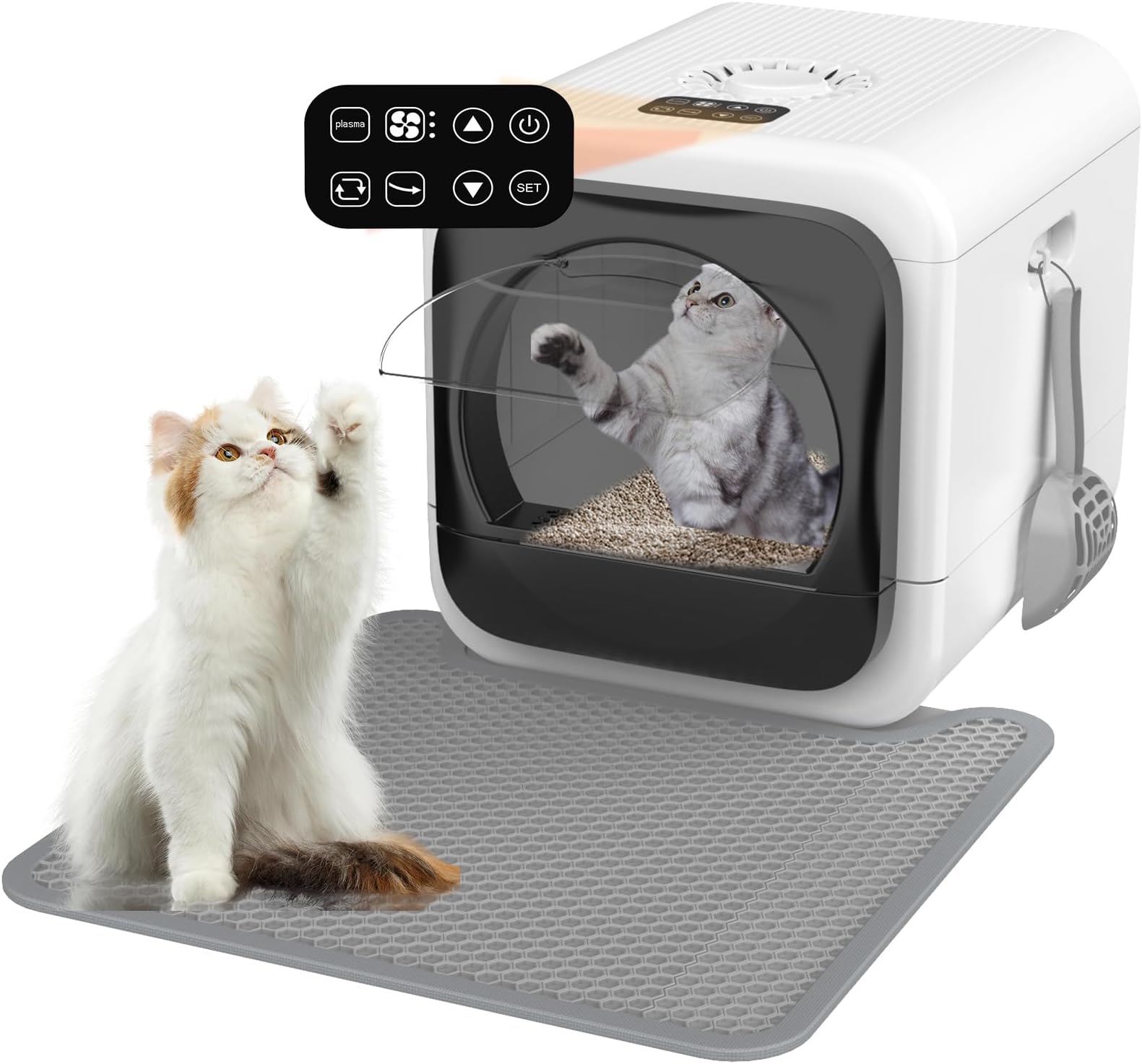 Omega Paw Elite Self Cleaning Roll 'n Clean Litter Box