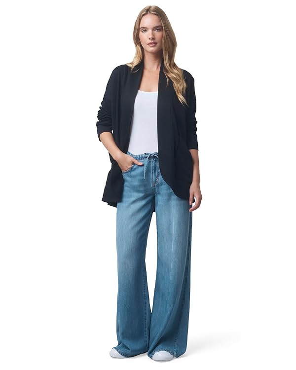 Splendid Women's x @Cellajaneblog Interlock Cardigan, Black, X-Small by Splendid - Image 2