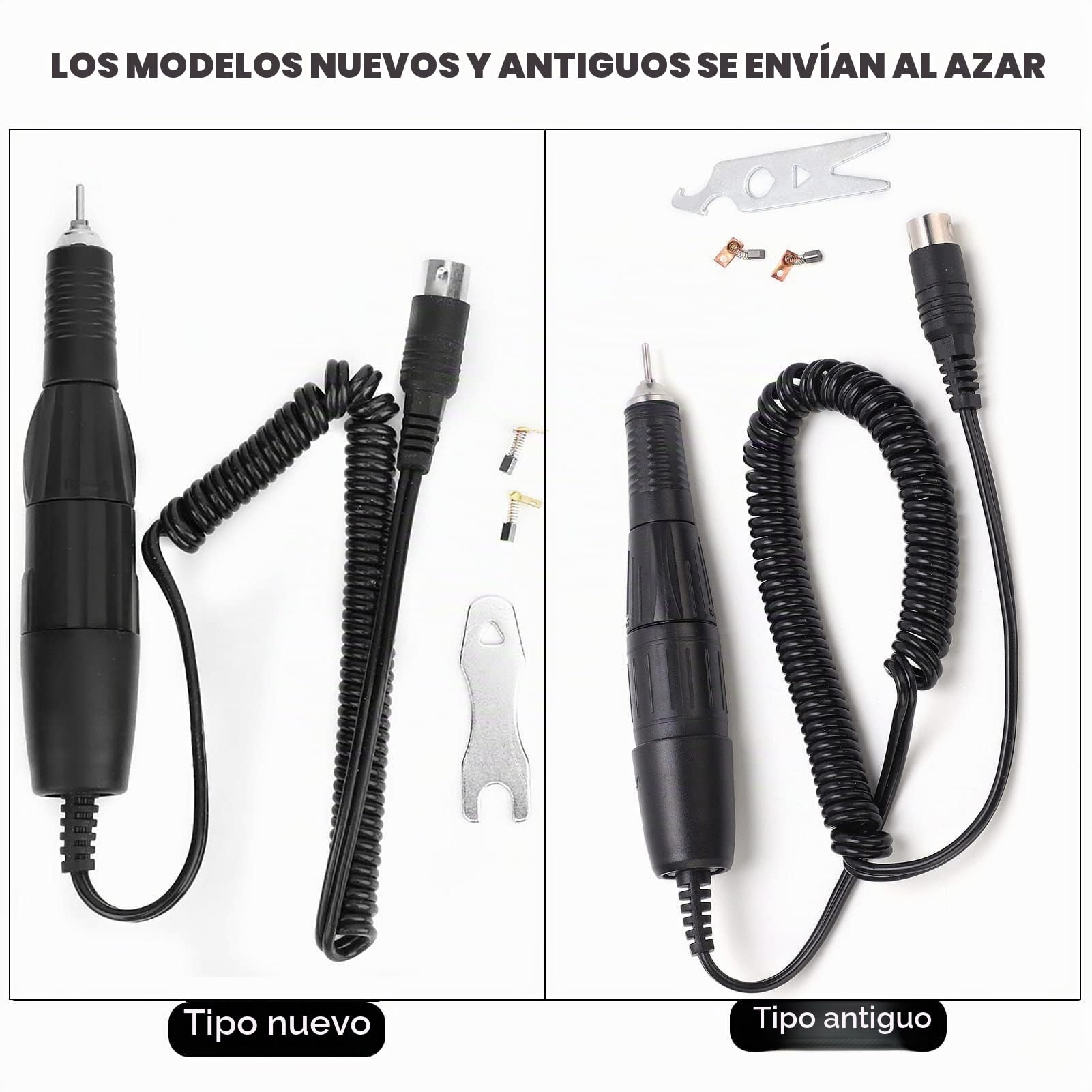 35000RPM de Taladro de Uñas Micromotore, Micromotore Taladro de Uñas Eléctrico Pluma para Uñas de Gel Acrílico Manicura Pedicura Pieza de Mano